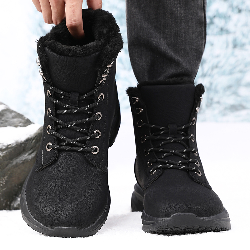 Men'S Fashion Running Shoes - Männer Winter Schnee Stiefel für Wasserdichte