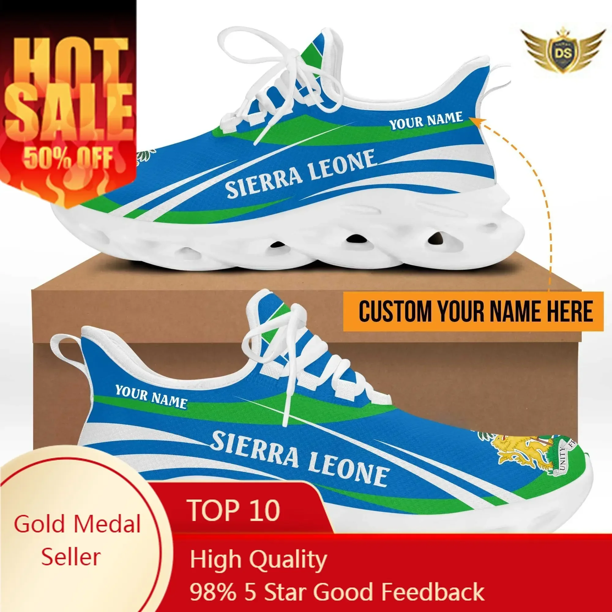Men'S Fashion Running Shoes - Designer Sneaker Mann Flagge von Sierra