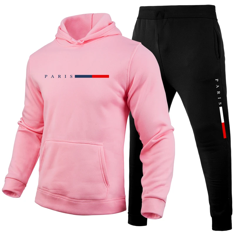 Paris Fashion Men - 2026 Paris Fashion Herren-Set: Kapuzenpullover und