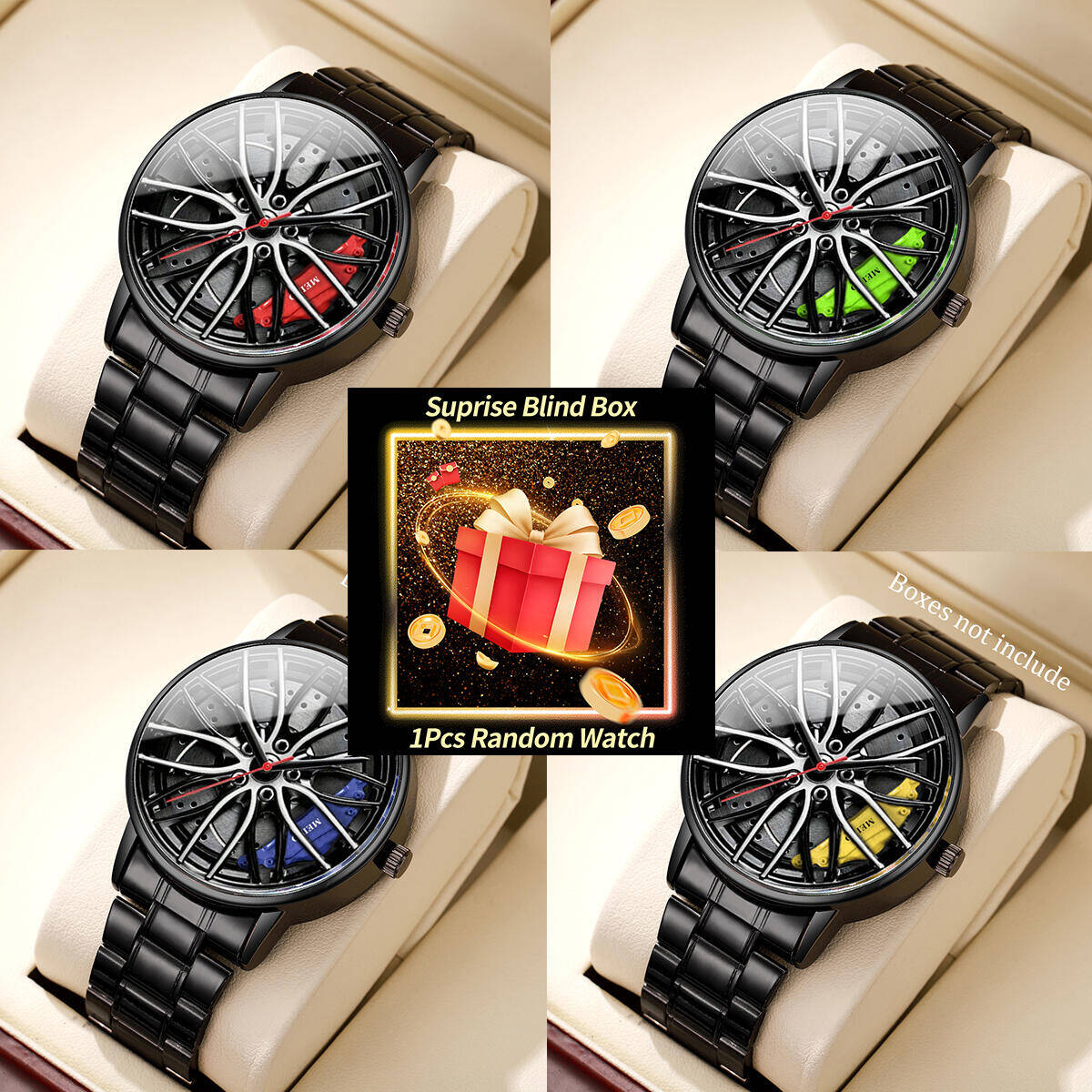 Fashion Mens Watches - 1PC Überraschung Mystery Uhr Blind Box-Mode