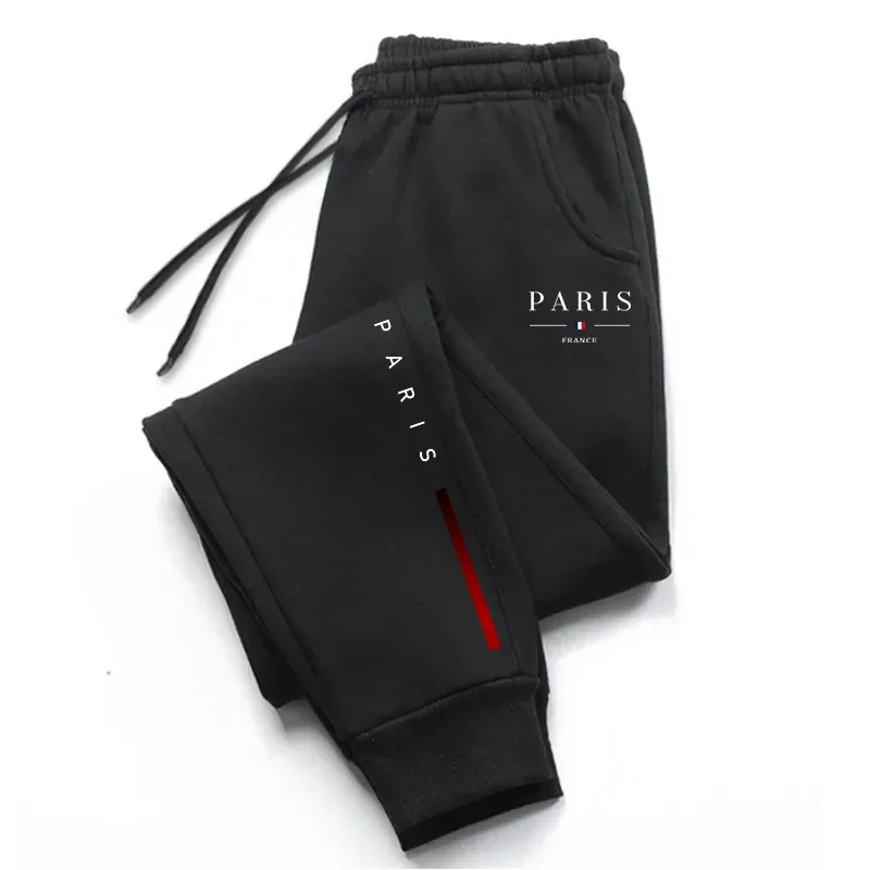 Paris Fashion Men - 2026 Herren-Sweatpants mit Paris-Print, urbane Mode-Jogginghose,