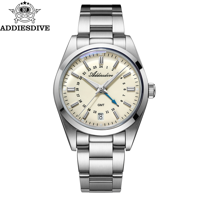 Fashion Mens Watches - ADDIESDIVE Heiße Marke 36mm Luxus GMT
