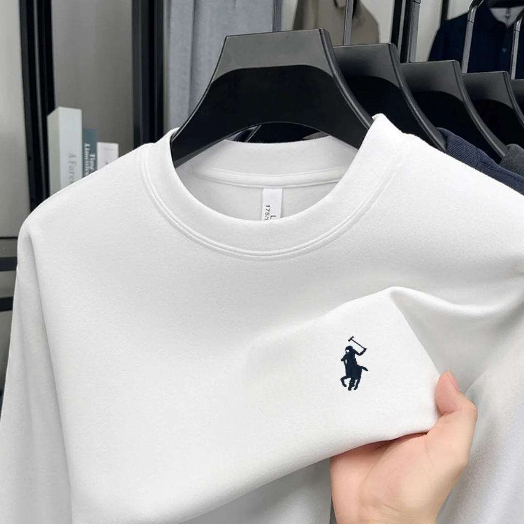 Men'S Tops Fashion - Weiches Baumwoll-Herren-T-Shirt mit langen Ärmeln und