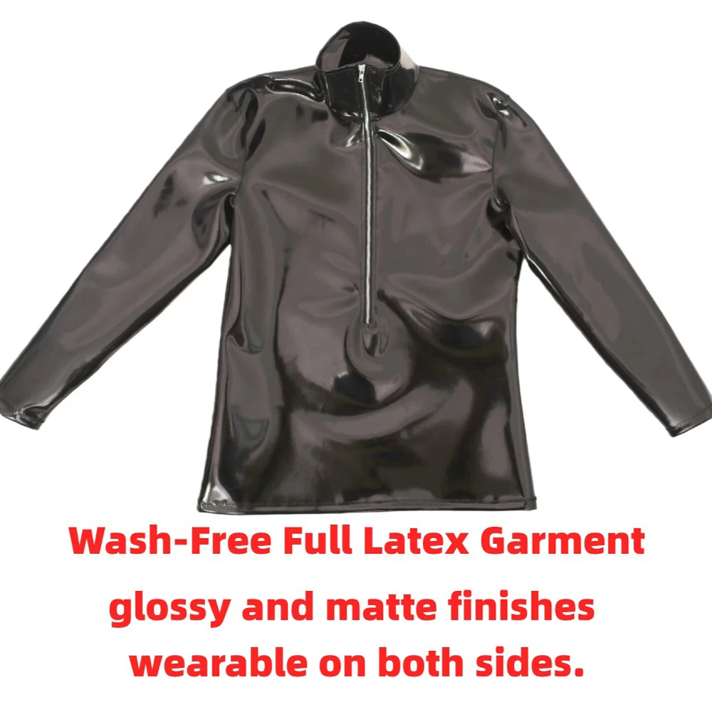 Neue Mode Tuch Latex männer T- – Men'S Tops Fashion Bewertung und Preis