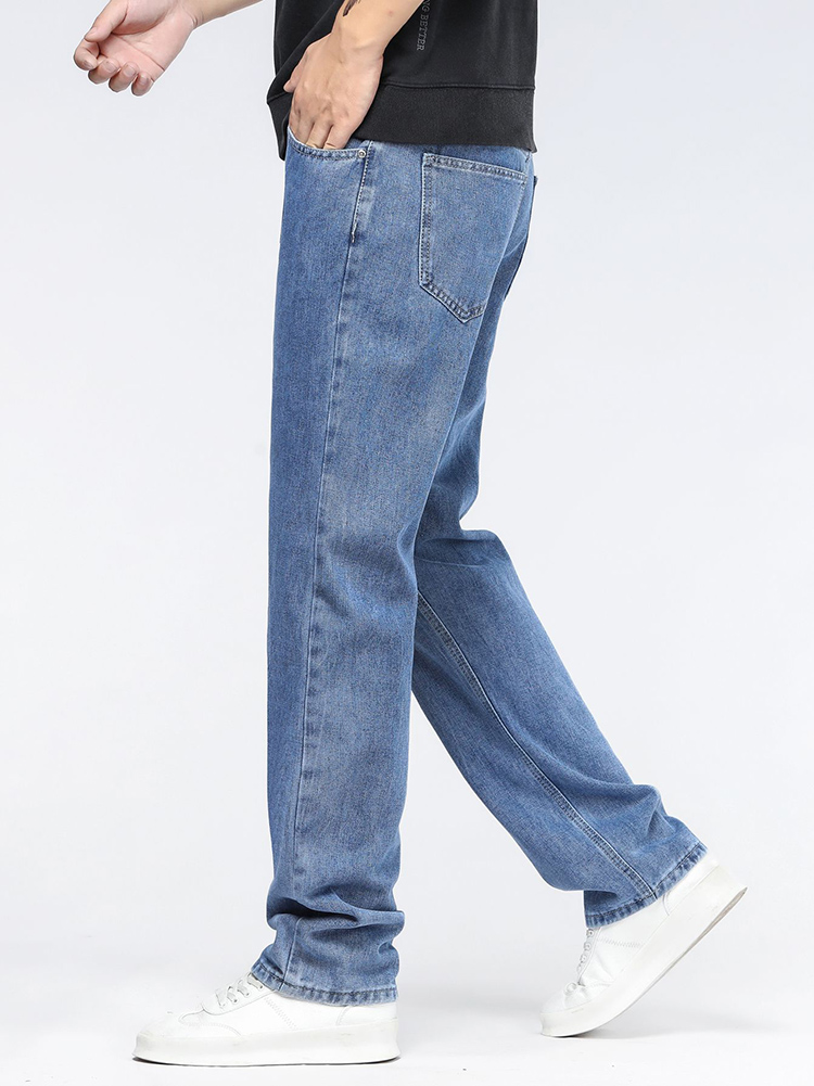 Herren Koreanische Mode Baggy  – Men'S Fashion Grey Jeans Bewertung und Preis