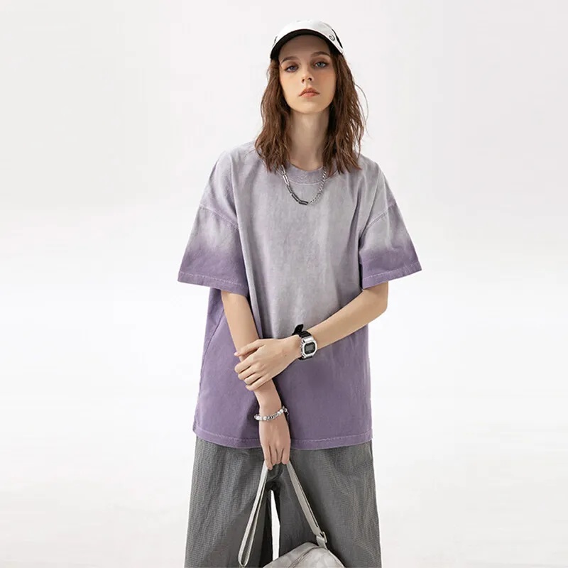 300g Hochwertiges Baumwoll-T-S – Men'S Fashion Oversized T Shirt Bewertung und Preis