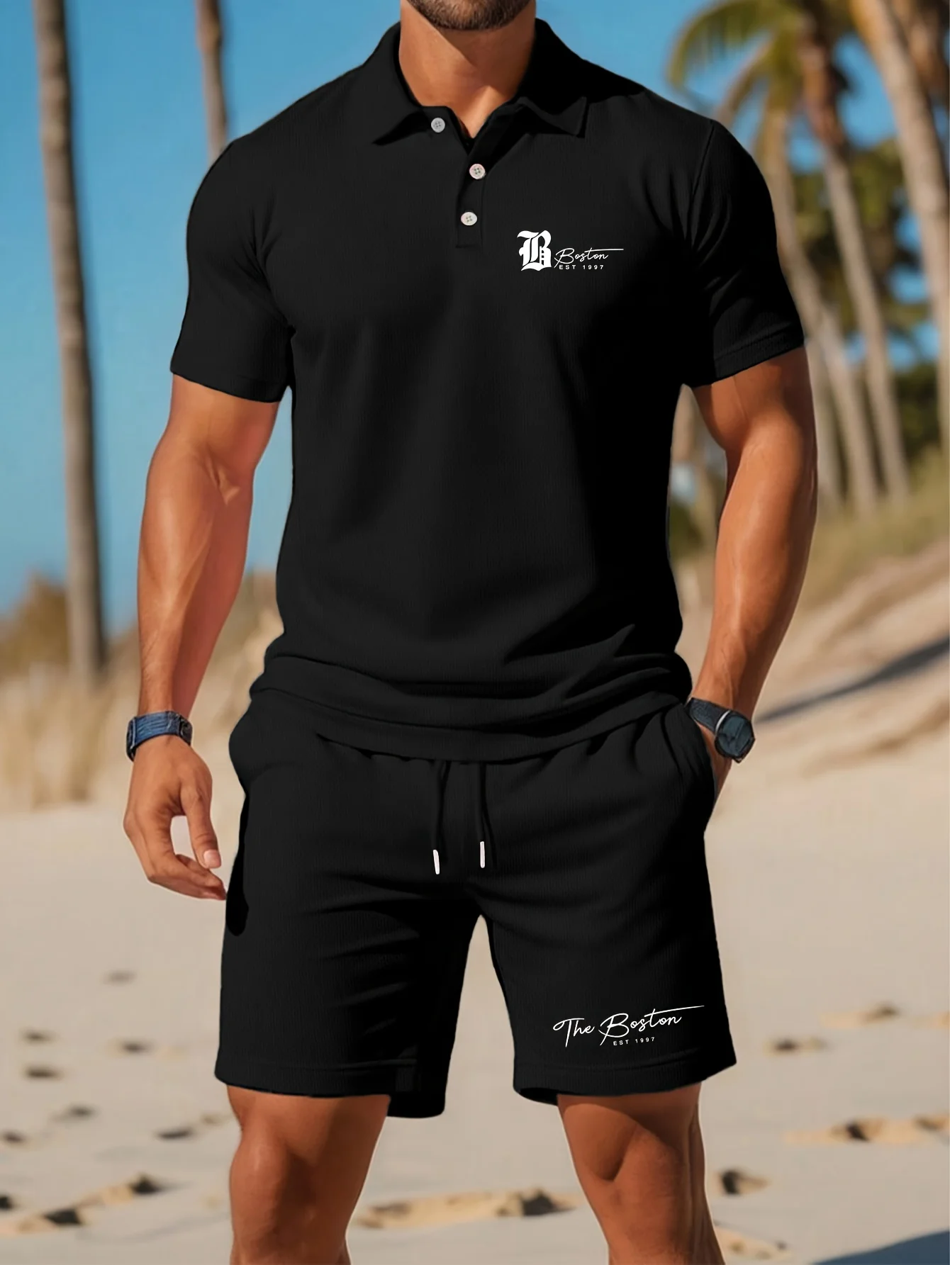 Sommerliches neues Herren-Polo – Men'S Fashion Polo Bewertung und Preis
