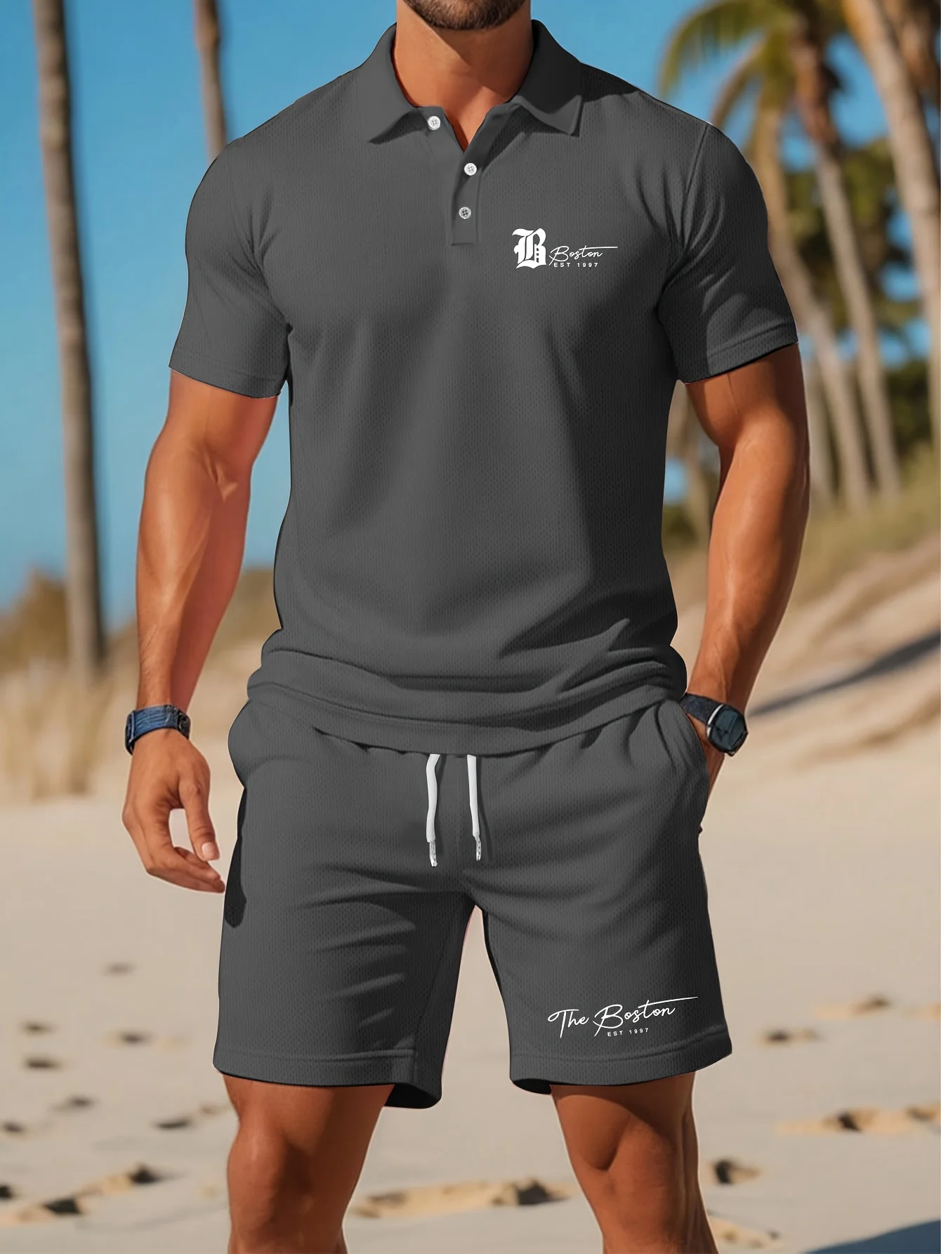 Sommerliches neues Herren-Polo – Men'S Fashion Polo Bewertung und Preis