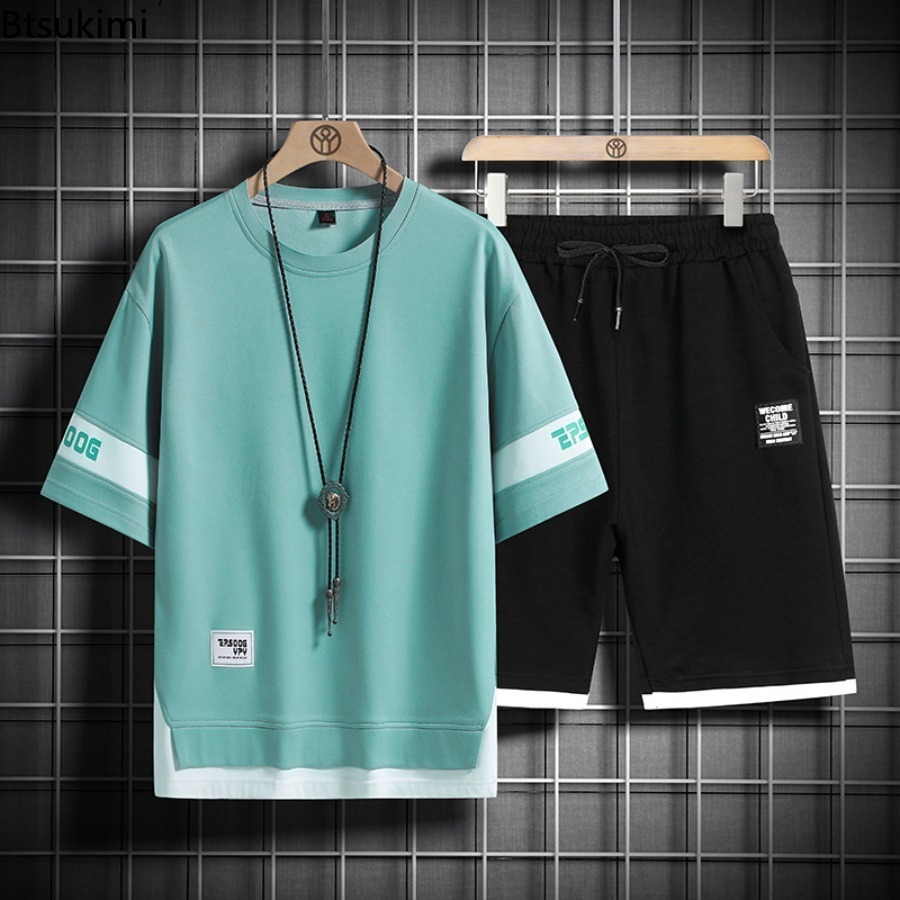 2026 Sommer-Trainingsanzüge fü – Men'S Fashion Oversized T Shirt Bewertung und Preis