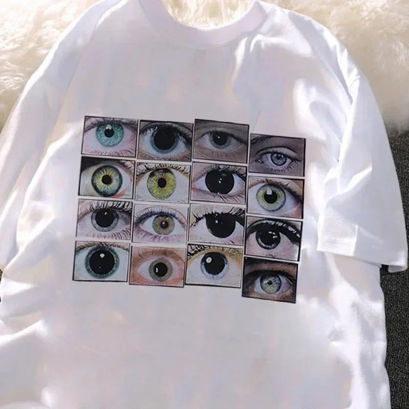 Bedrucktes Harajuku Y2K T-Shir – Mens Fashion Dress Shirts Bewertung und Preis