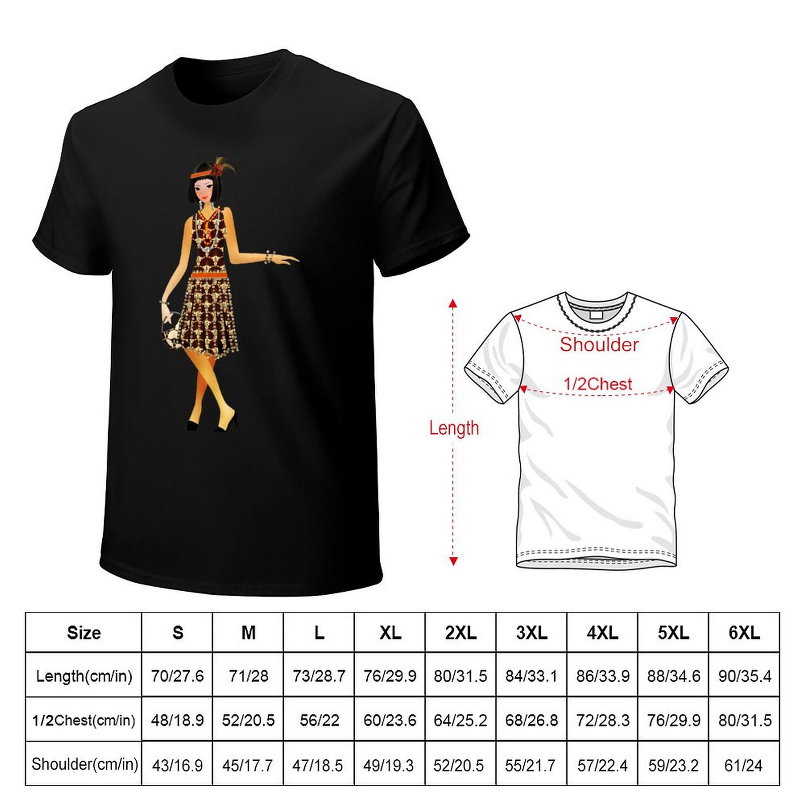 Gatsby Flapper – Retro-T-Shirt – Mens Fashion In The 1920S Bewertung und Preis