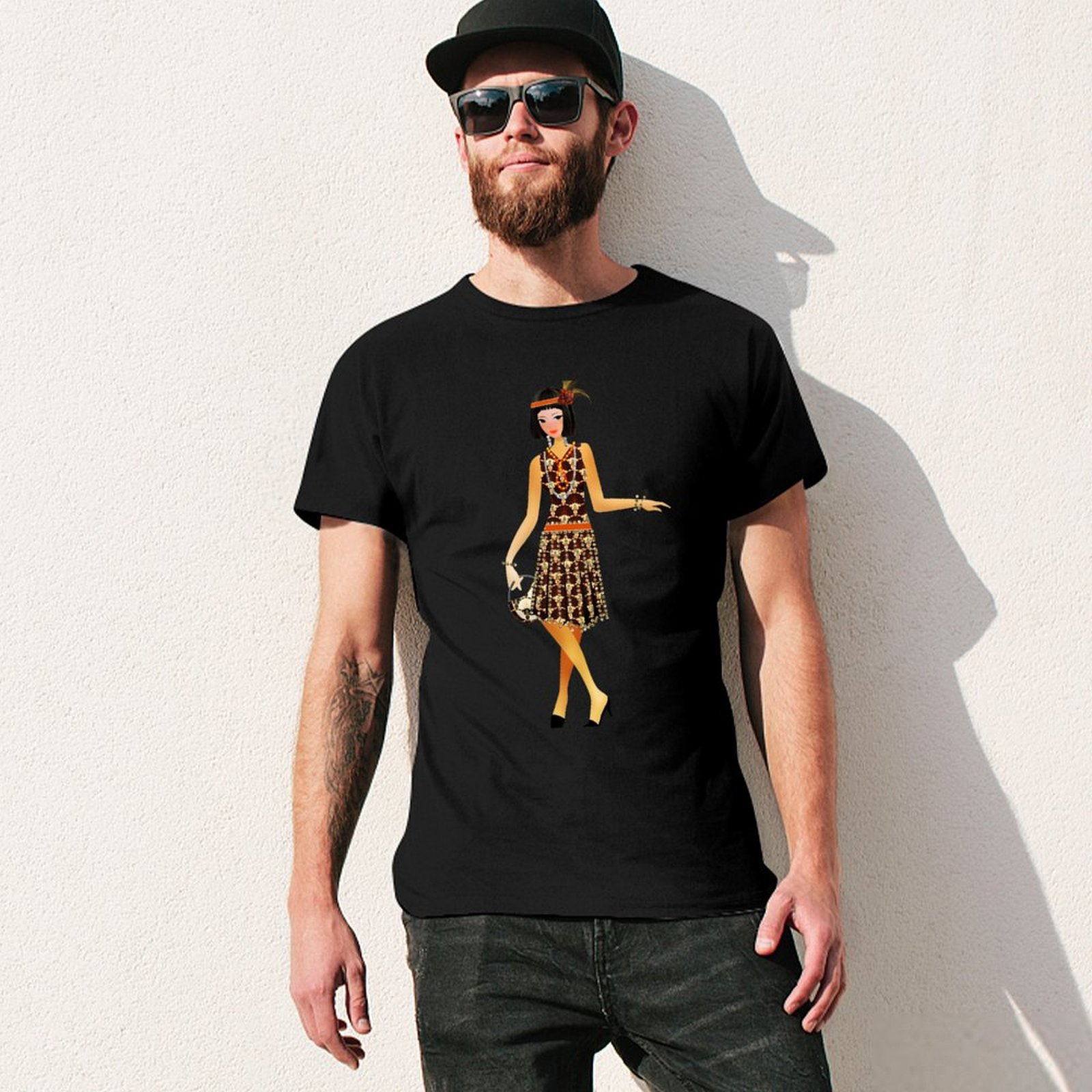 Gatsby Flapper – Retro-T-Shirt – Mens Fashion In The 1920S Bewertung und Preis