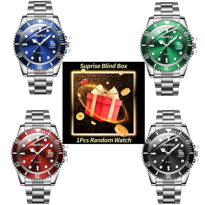 1PC Überraschung Mystery Uhr B – Fashion Mens Watches Bewertung und Preis