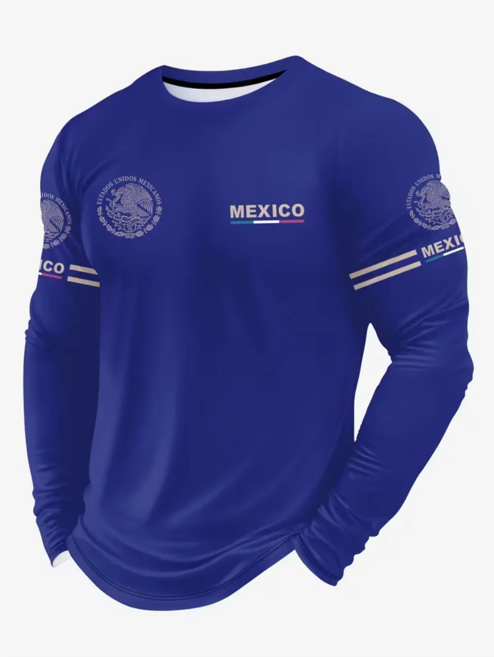 Herren-T-Shirt mit Mexiko-Adle – Men'S Tops Fashion Bewertung und Preis