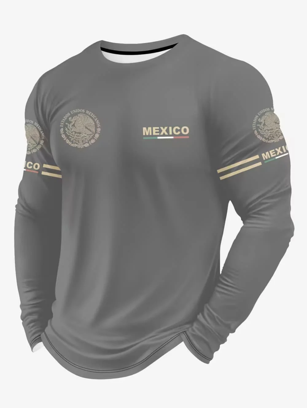 Herren-T-Shirt mit Mexiko-Adle – Men'S Tops Fashion Bewertung und Preis
