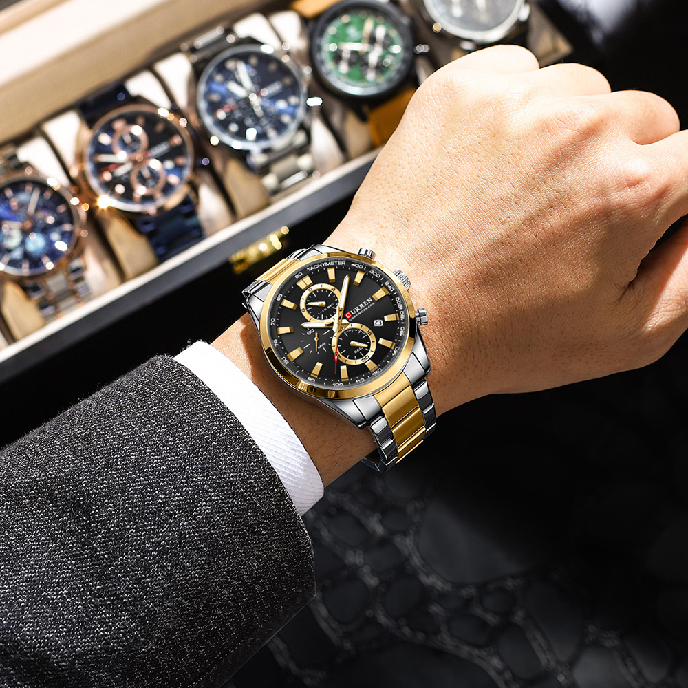 CURREN Casual Quarz Chrono Spo – Fashion Mens Watches Bewertung und Preis