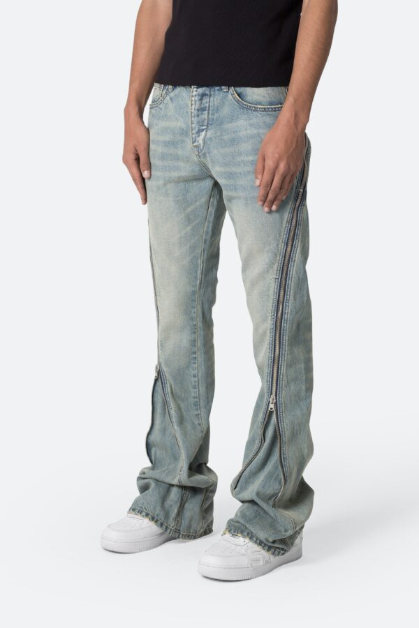 Europäisch-Amerikanische Vier- – Men'S Fashion Grey Jeans Bewertung und Preis