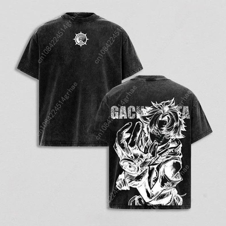 Gachiakuta Vintage Anime Washe – Men'S Fashion Oversized T Shirt Bewertung und Preis