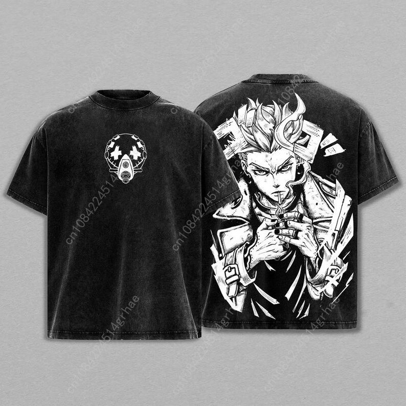Gachiakuta Vintage Anime Washe – Men'S Fashion Oversized T Shirt Bewertung und Preis
