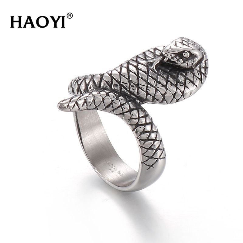 Haoyi Edelstahl Ringe Retro Pu – Men'S Fashion Easter Bewertung und Preis