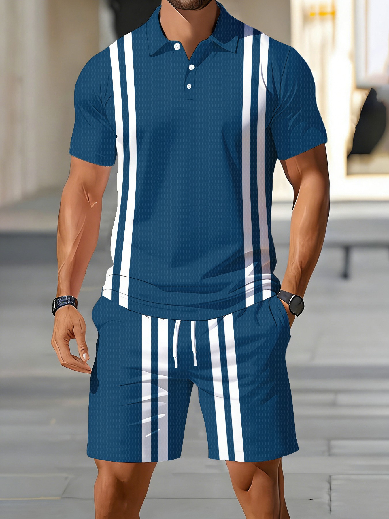 2026 Sommer Neues Design Ameri – Men'S Fashion Polo Bewertung und Preis